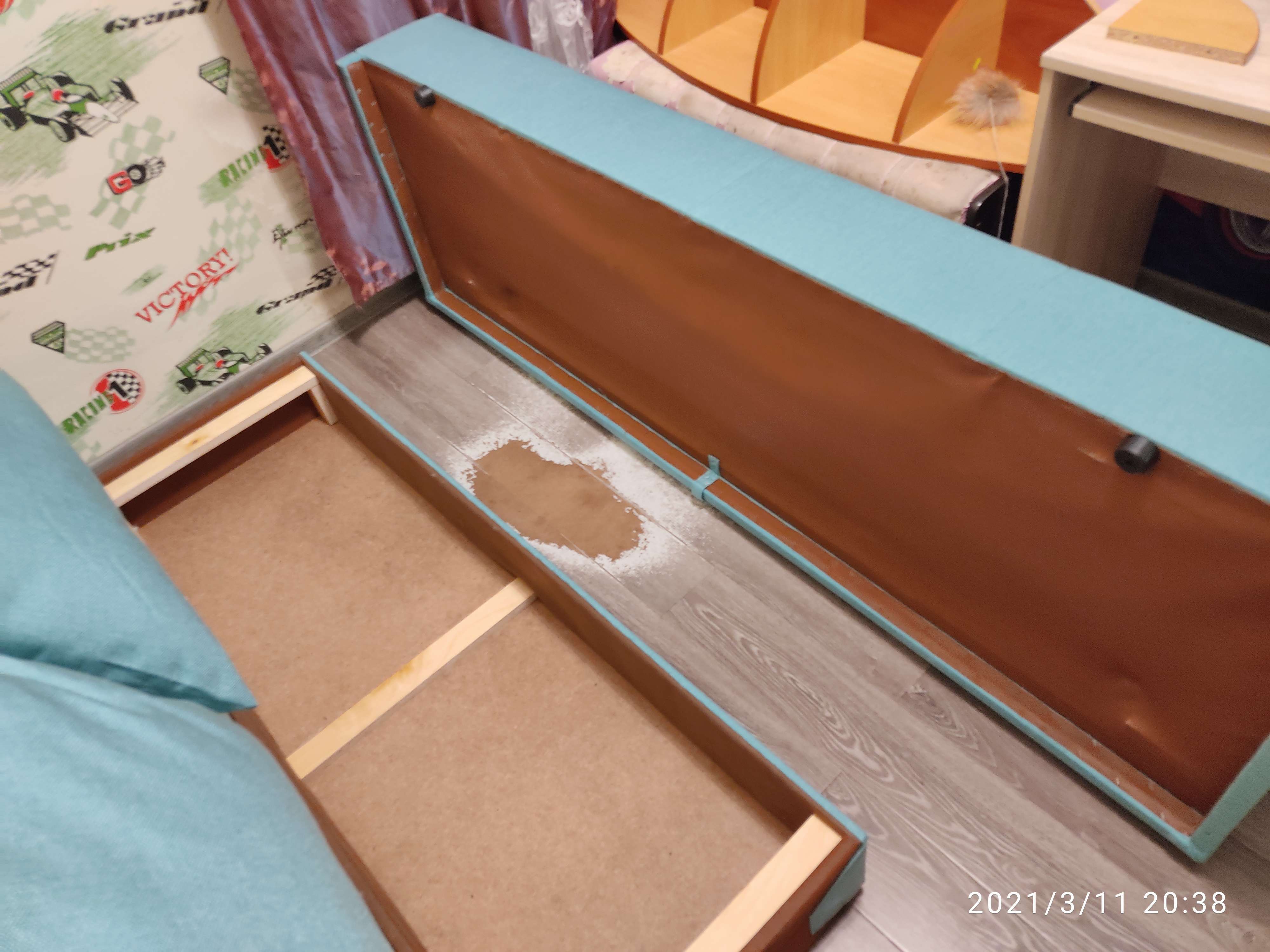 Фотография покупателя товара Диван-кровать NEXT, обивка рогожка AZURE - Фото 21