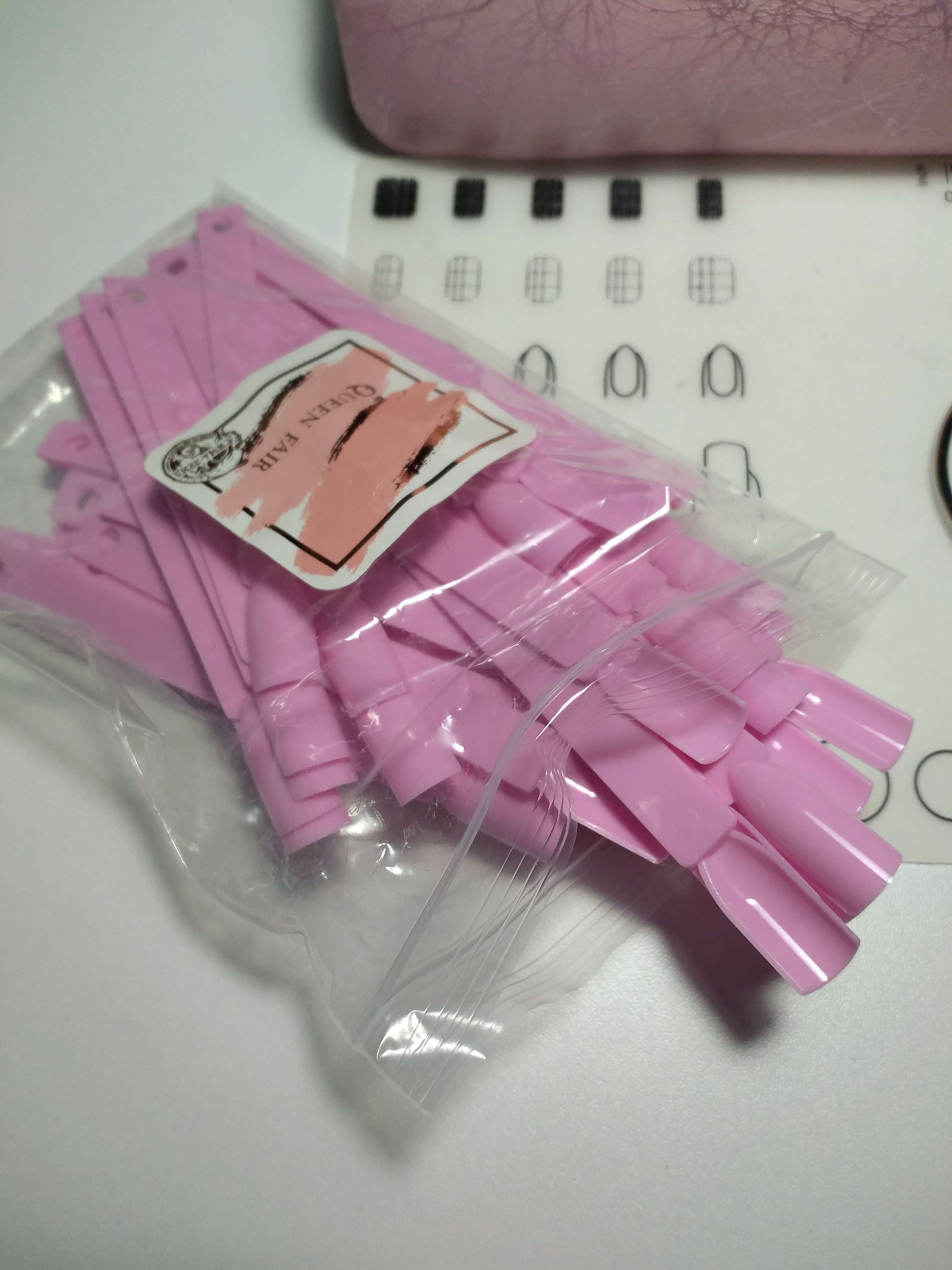 Фотография покупателя товара Палитра для лаков на кольце, 50 ногтей, форма мягкий квадрат, цвет прозрачный - Фото 17