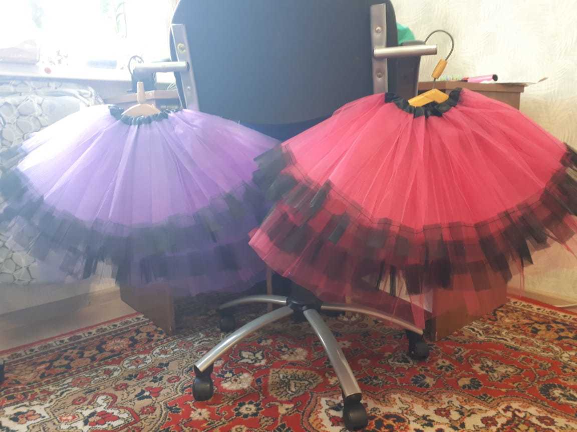 Фотография покупателя товара Карнавальная юбка «Кокетка», 2-х слойная, 4-6 лет, цвет розовый - Фото 3