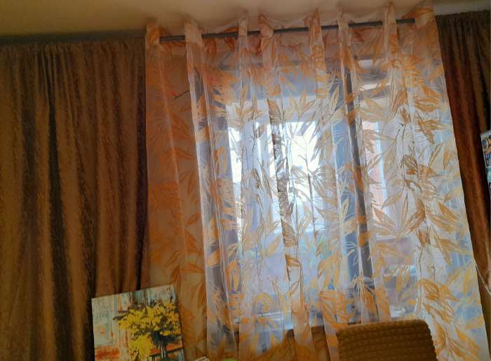 Фотография покупателя товара Люверсы для штор, d = 4/6,5 см, 10 шт, цвет прозрачный - Фото 2