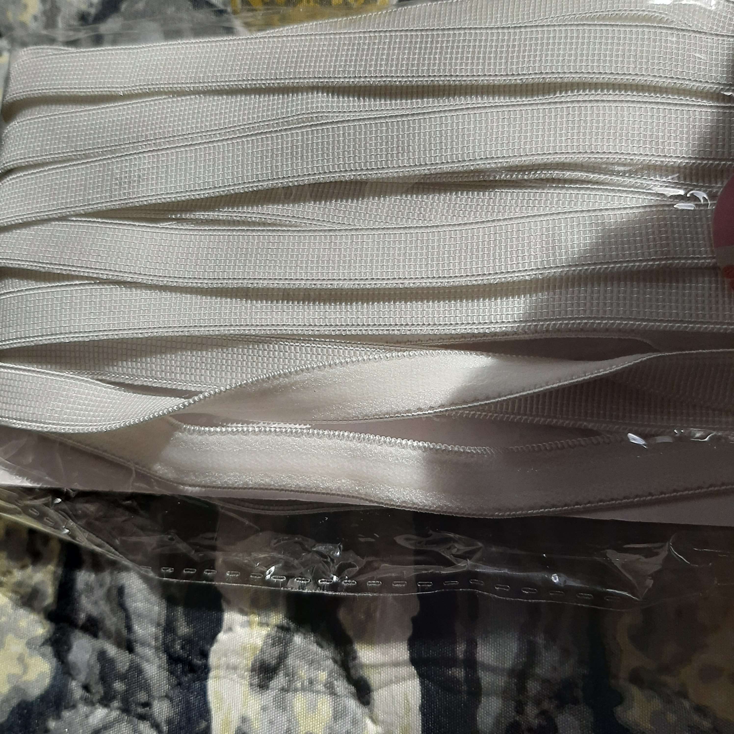 Фотография покупателя товара Резинка с силиконом, 10 мм, 10 ± 1 м, цвет бежевый - Фото 4