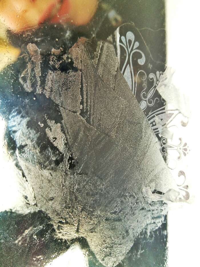 Фотография покупателя товара Наклейка интерьерная  «Сверкающие снежинки», 21х29.7 см - Фото 9
