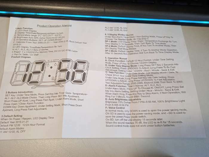 Фотография покупателя товара Часы электронные настольные "Цифры", с подвесом, белая индикация, 9 х 3 х 23 см, от USB - Фото 13
