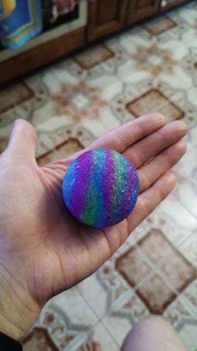 Фотография покупателя товара Набор для опытов, 1 форма, 3 цвета «Прыгающий мяч светящийся» Тачки - Фото 2
