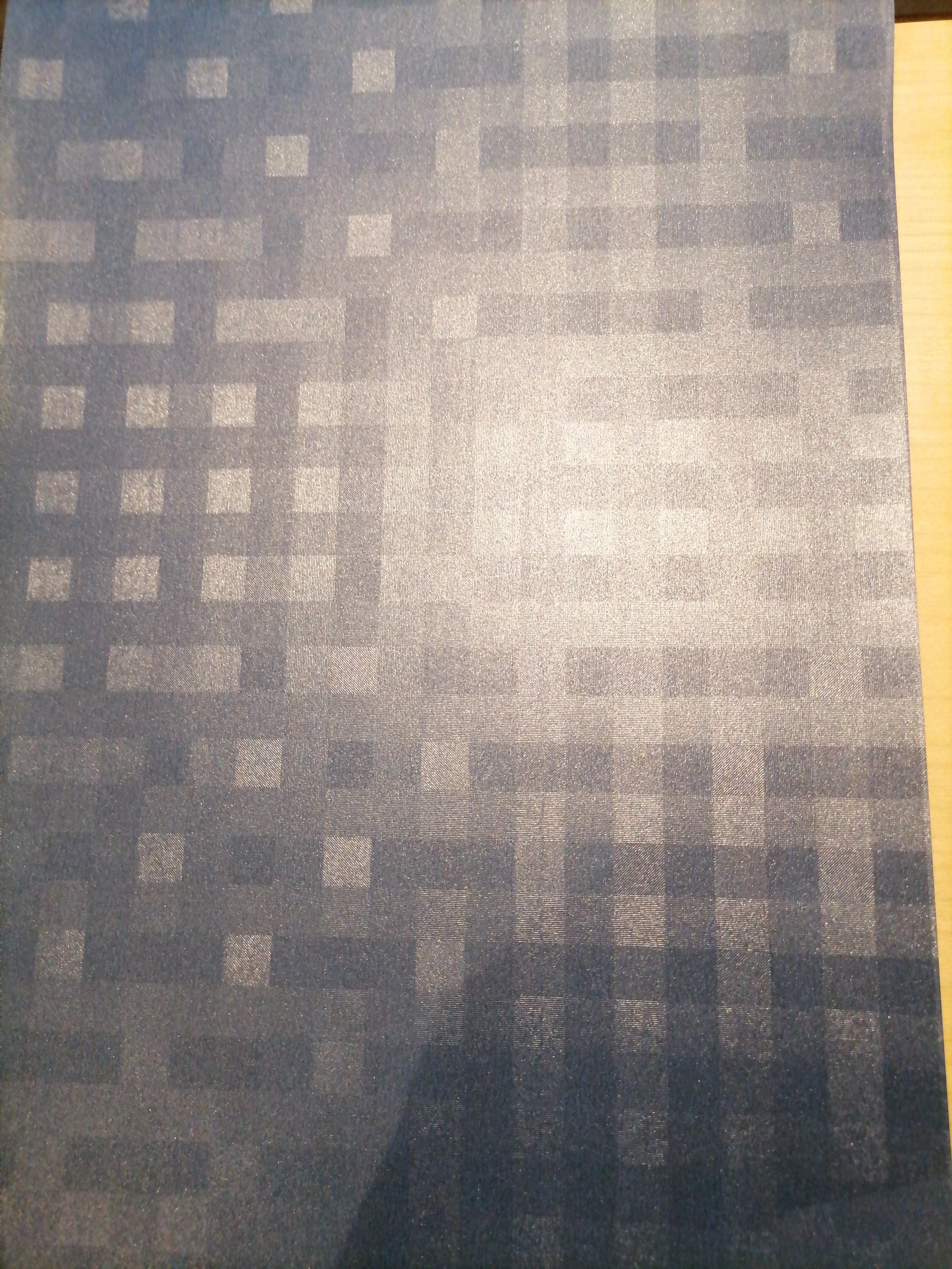 Фотография покупателя товара Бумага для творчества фактурная "Переплёт синий" формат А4