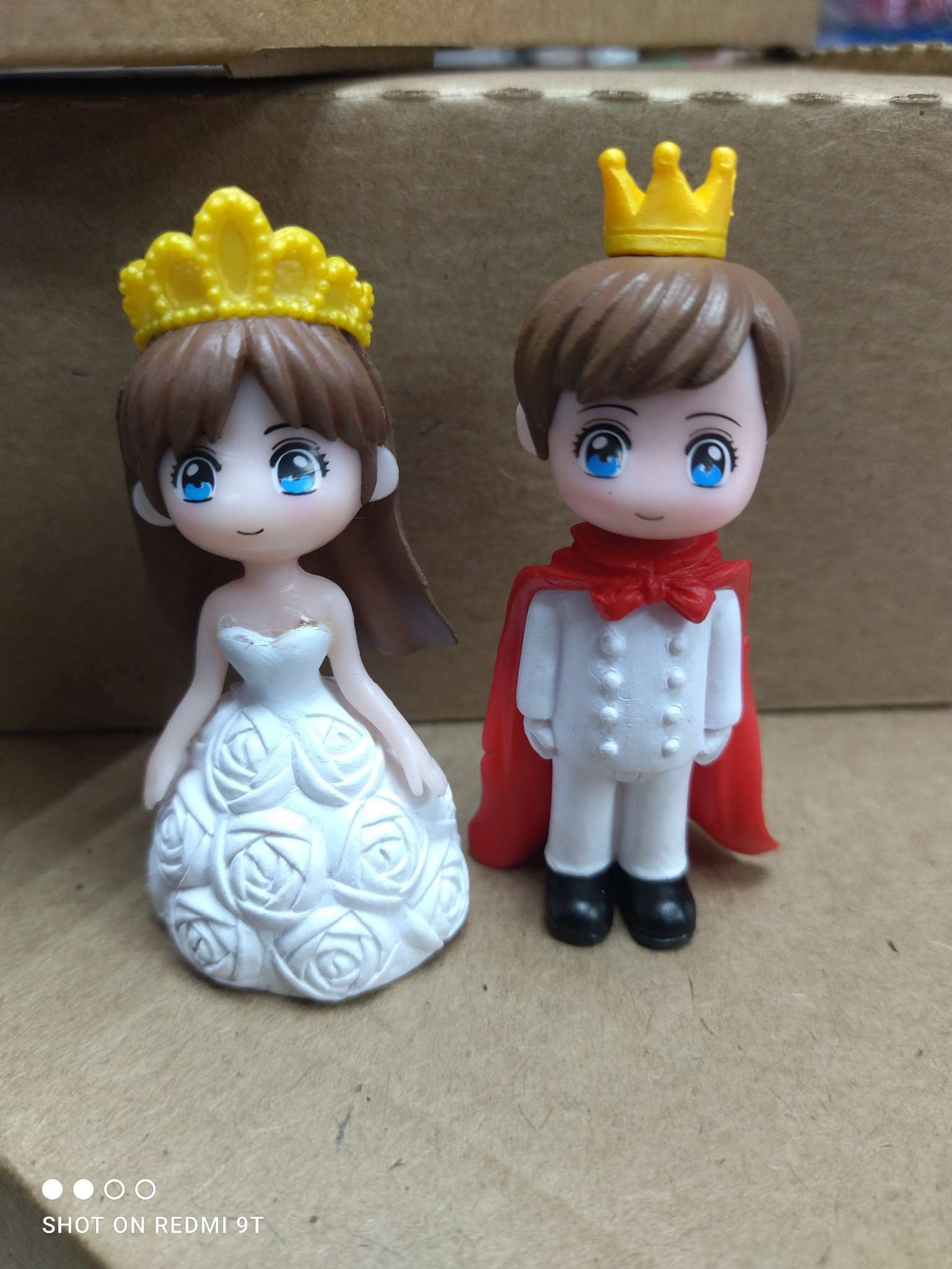 Фотография покупателя товара Миниатюра кукольная «Принц и принцесса» - Фото 1