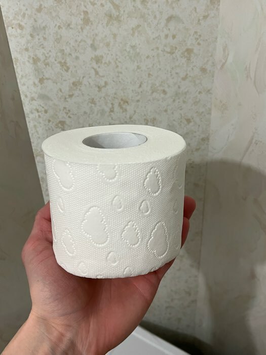 Фотография покупателя товара Туалетная бумага OVA, 3 слоя, 8 рулонов - Фото 1