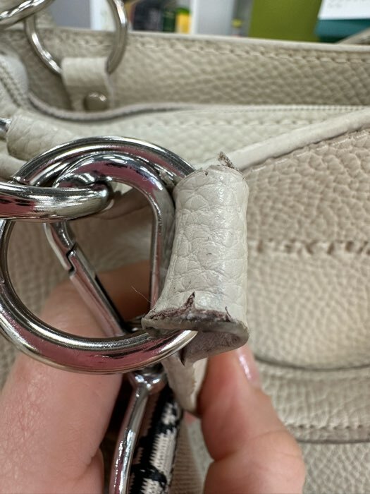 Фотография покупателя товара Сумка женская TEXTURA, тоут, средний размер, цвет бежевый - Фото 5