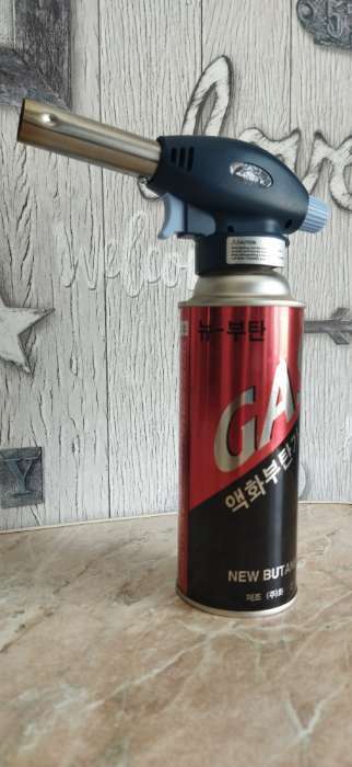 Фотография покупателя товара Горелка газовая на баллон "Мастер К" 915, с пьезоподжигом, 17.5 х 6.5 см - Фото 1