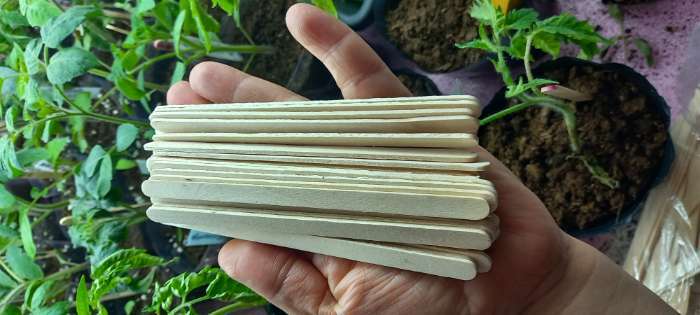 Фотография покупателя товара Палочки для мороженого деревянные Magistro, 11,4 см, 100 шт/уп - Фото 1