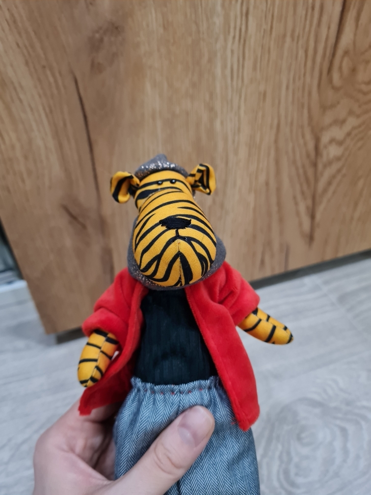 Фотография покупателя товара Набор для шитья. Мягкая игрушка «Тигр Ричард», 25 см - Фото 1