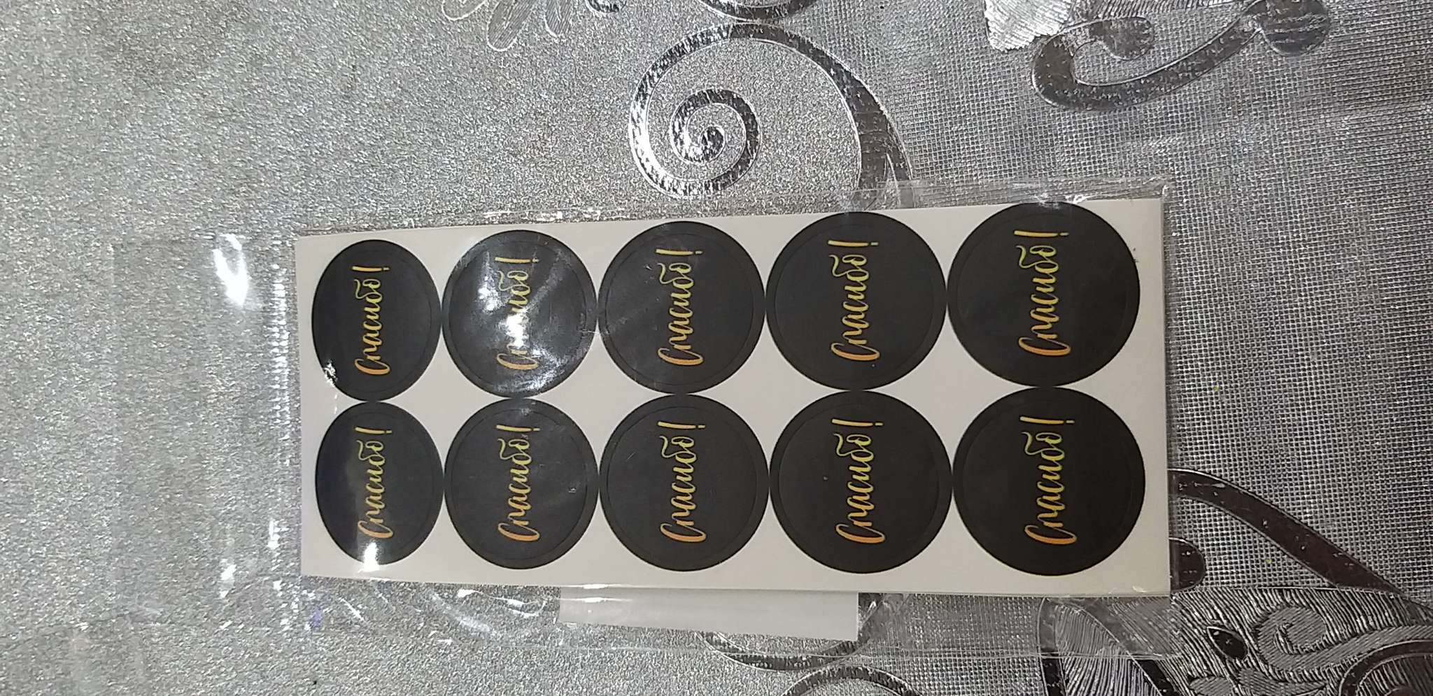 Фотография покупателя товара Наклейки для бизнеса «Для тебя», 50 шт., 2×2 см - Фото 7