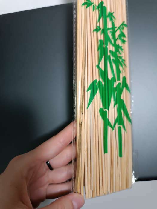 Фотография покупателя товара Шпажка бамбуковая 25 см, 90 шт - Фото 4