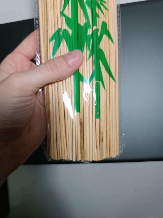Фотография покупателя товара Шпажка бамбуковая 25 см, 90 шт