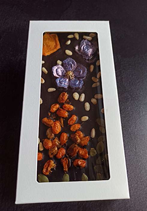 Фотография покупателя товара Форма для шоколада KONFINETTA «Плитка», 33×16,5×3 см, 4 ячейки