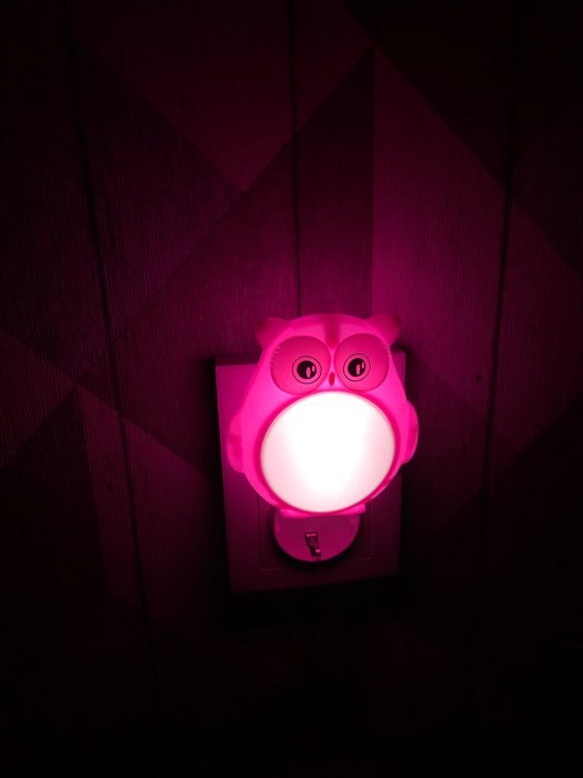 Фотография покупателя товара Ночник "Совенок" LED от сети МИКС 4,5х8х8,5 см RISALUX - Фото 3