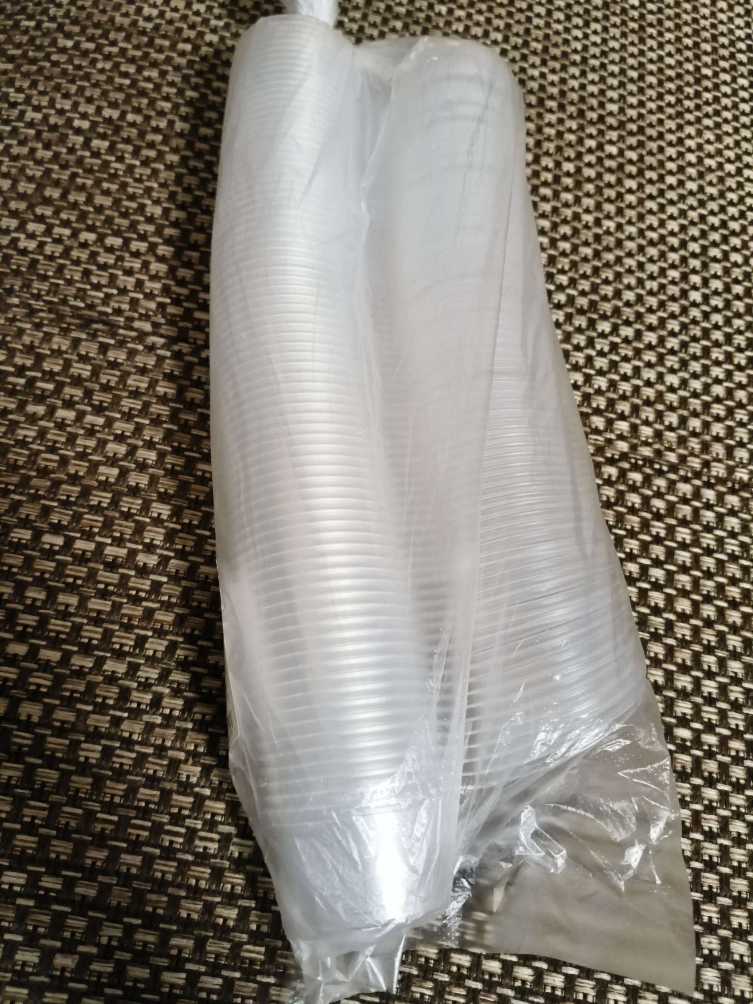 Фотография покупателя товара Соусник пластиковый одноразовый, 30 мл, с неразъёмной крышкой, цвет прозрачный