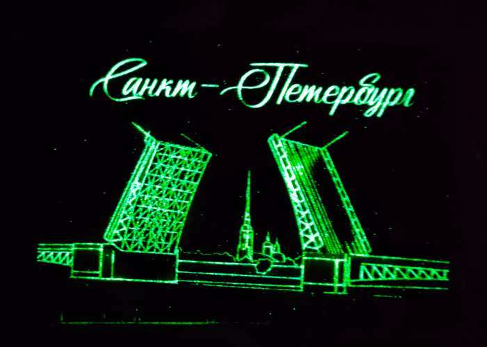 Фотография покупателя товара Магнит флуоресцентный «Санкт-Петербург», 8×5.5 см - Фото 4