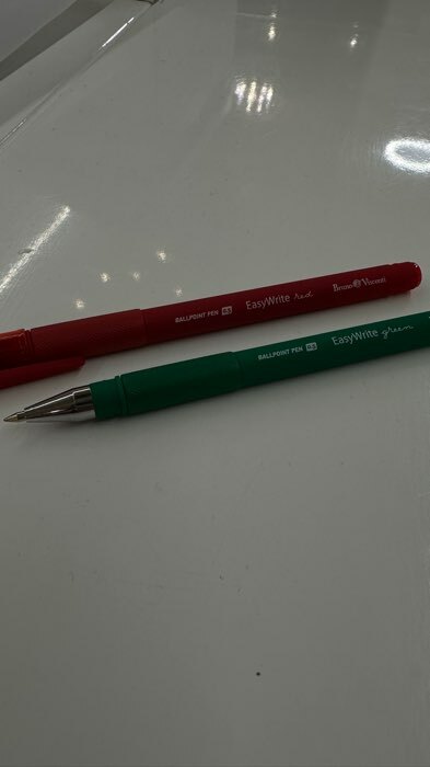 Фотография покупателя товара Ручка шариковая EasyWrite Red, узел 0.5 мм, красные чернила, матовый корпус Silk Touch - Фото 1