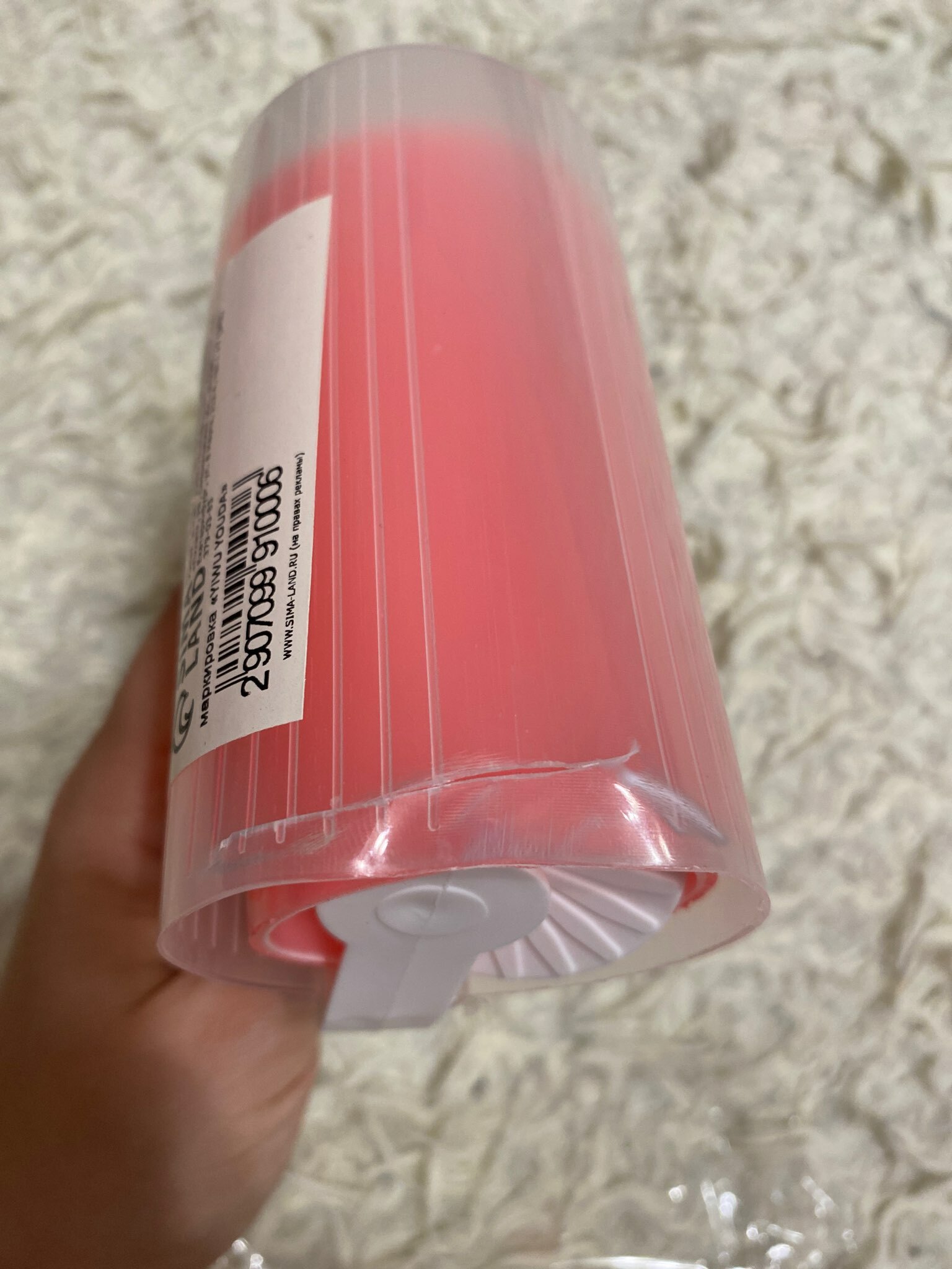 Фотография покупателя товара Ролик для чистки одежды в футляре силиконовый, 17×11×6 см, цвет розовый - Фото 8