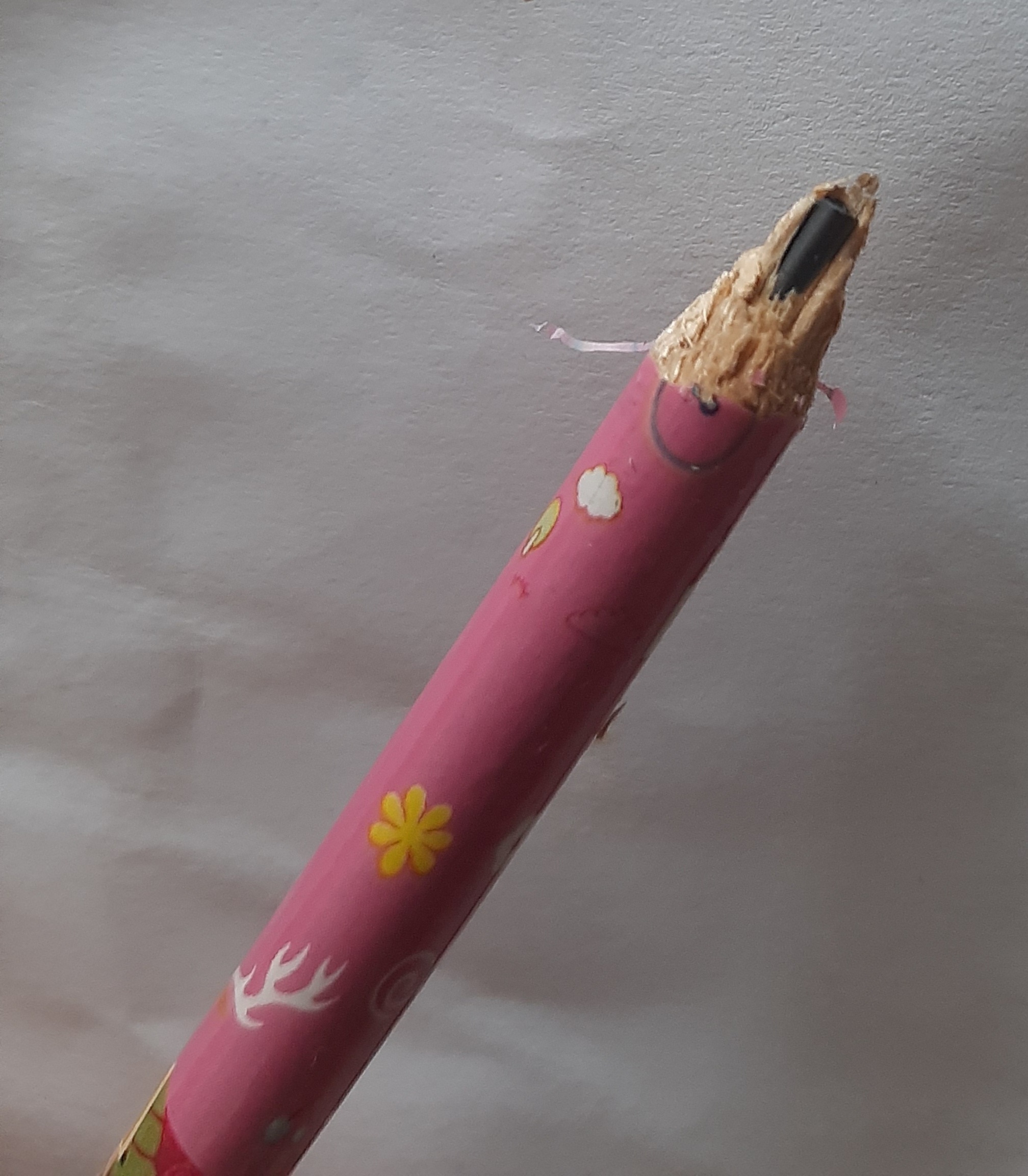 Фотография покупателя товара Набор канцелярский Calligrata 9 предметов, 4 чернографитных карандаша, точилка, ластик, линейка, ручка, насадка-тренажер, розовый - Фото 1