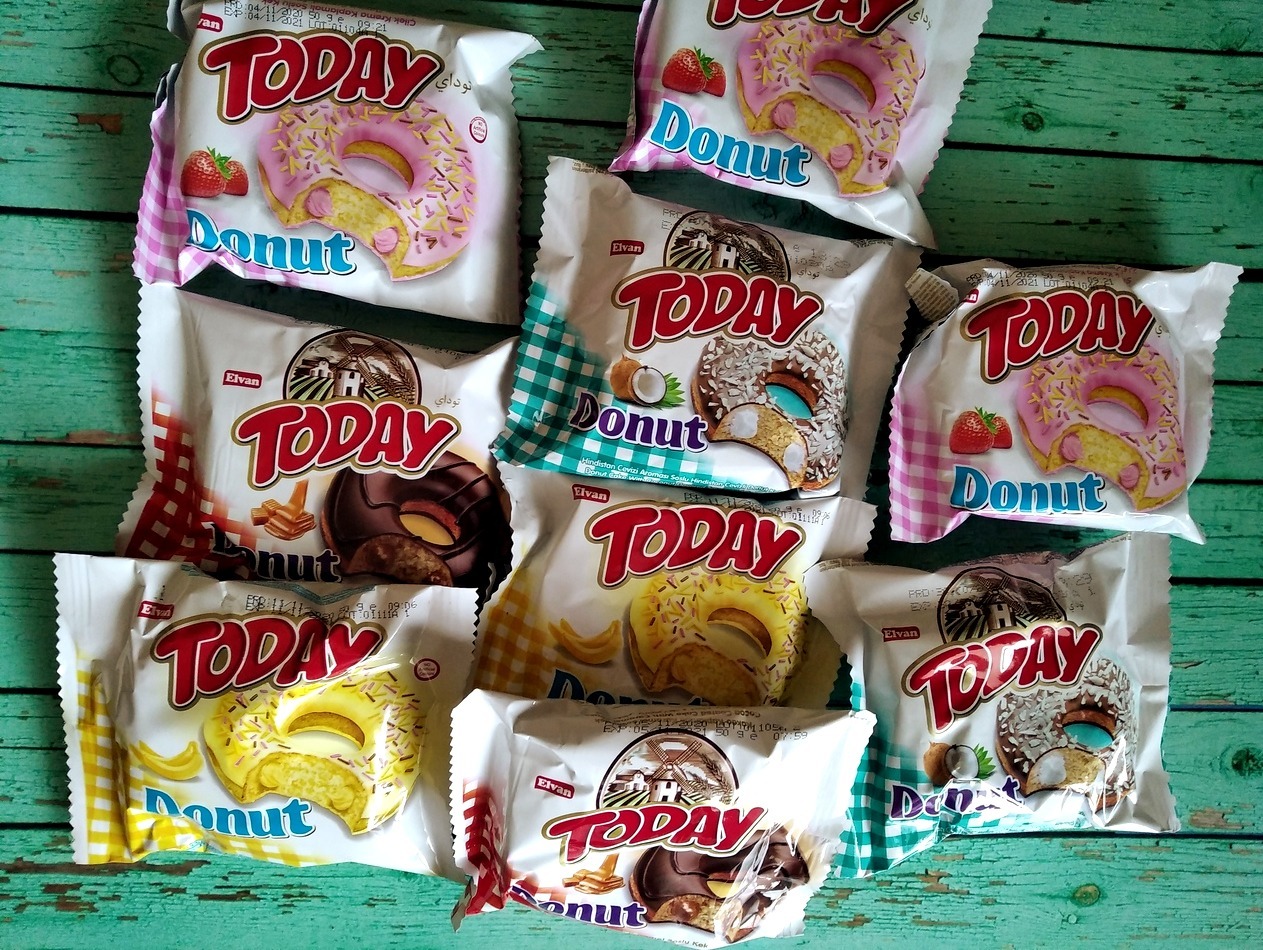 Фотография покупателя товара Кексы Donut Today кокос, 50 г - Фото 1