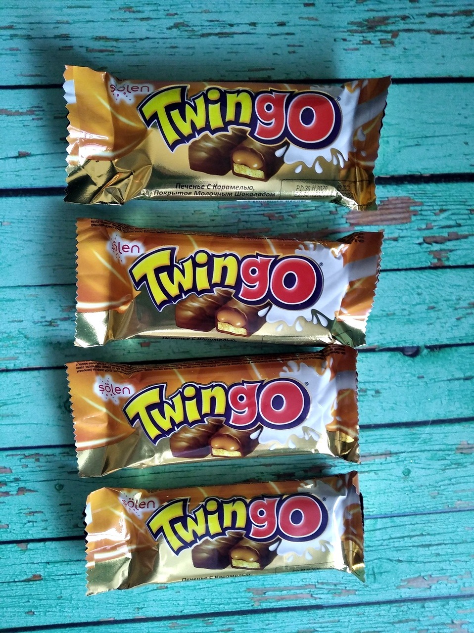 Фотография покупателя товара Печенье Twingo покрытый молочным шоколадом и карамелью, 42 г - Фото 3