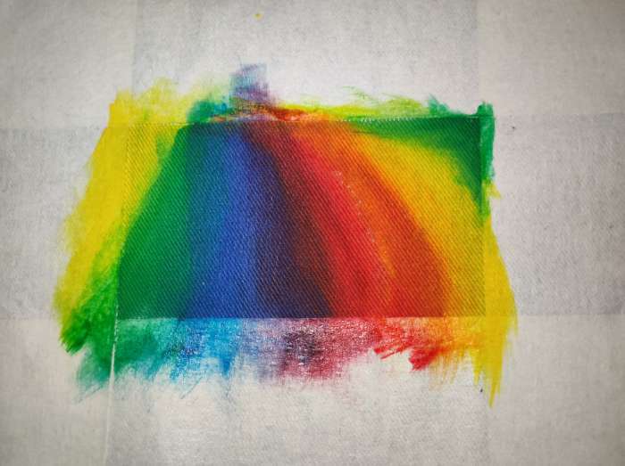 Фотография покупателя товара Краска по ткани, набор 6 цветов х 15 мл, ЗХК "Я - Художник!", акриловая на водной основе, (228411540) - Фото 3