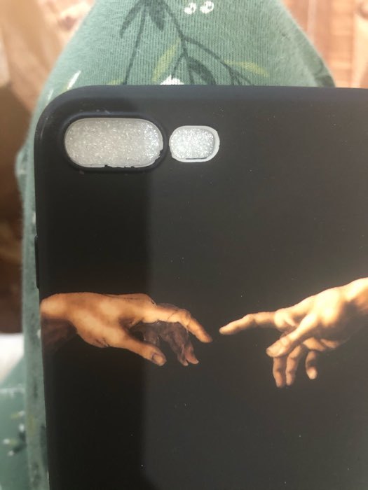 Фотография покупателя товара Чехол для телефона iPhone 7/8 plus «Сотворение Адама», 7,7 х 15,8 см - Фото 2