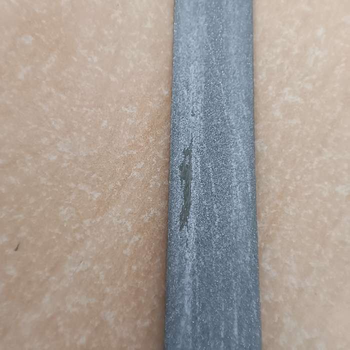 Фотография покупателя товара Пилка металлическая для ногтей, 15 см, на блистере, цвет серебристый/чёрный