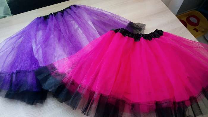 Фотография покупателя товара Карнавальная юбка «Кокетка», 2-х слойная, 4-6 лет, цвет чёрный - Фото 1