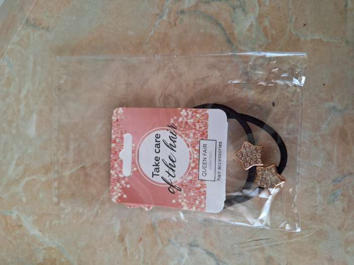 Фотография покупателя товара Резинки для волос «Ариана», набор 2 шт., бантик - Фото 1