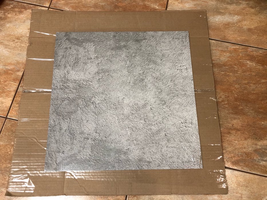 Фотография покупателя товара Фотофон «Доски-Бетон», 45 × 45 см, переплетный картон
