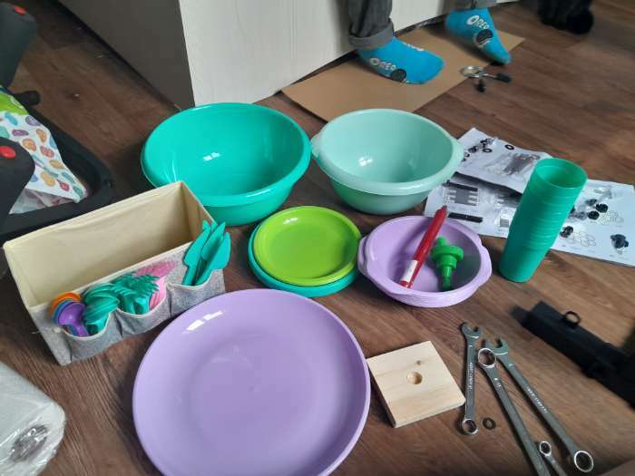 Фотография покупателя товара Таз круглый, 3.5 л, МИКС - Фото 3