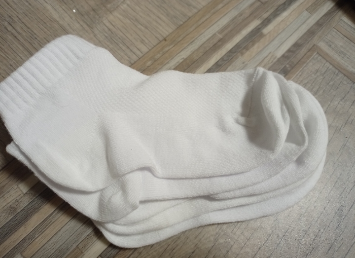 Фотография покупателя товара Набор носков детских (3 пары) белый, размер 16-18