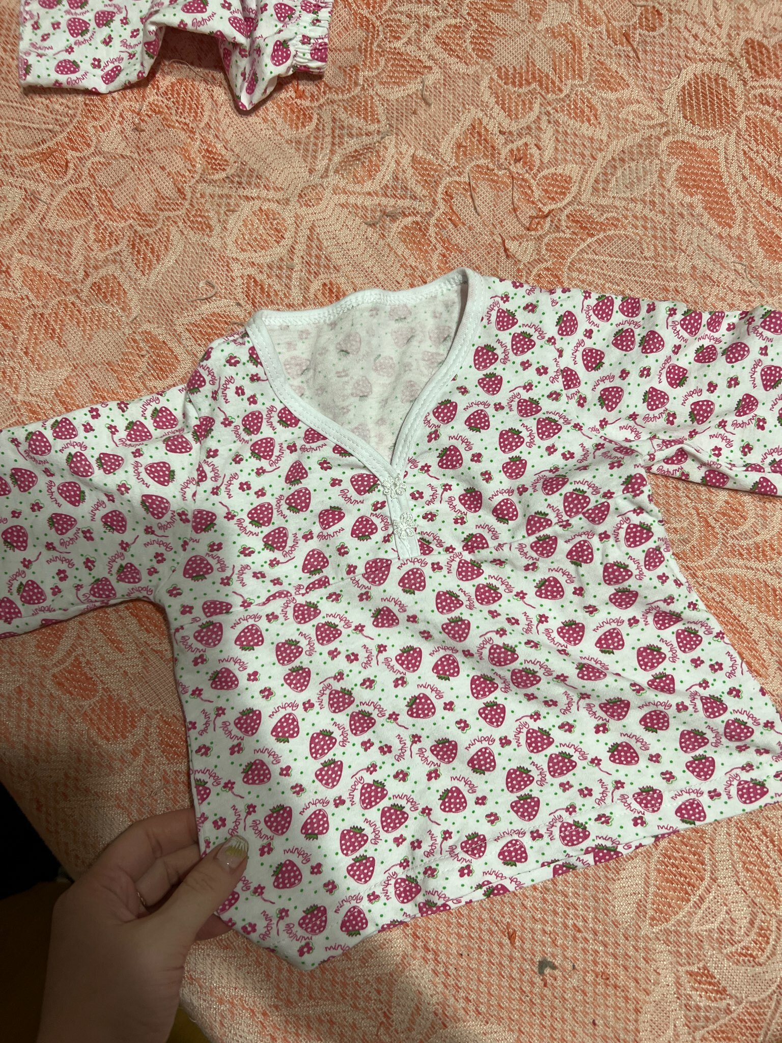 Фотография покупателя товара Пижама детская, цвет МИКС, рост 98 см (26)