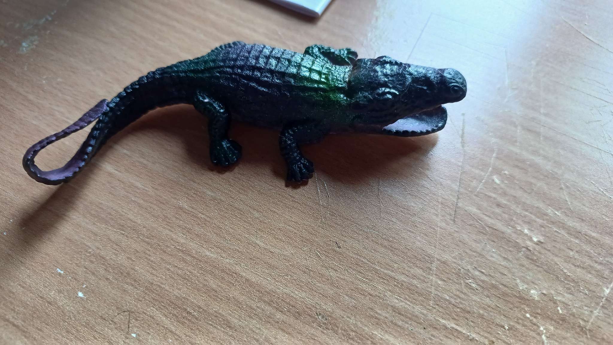 Фотография покупателя товара Фигурка-тянучка «Крокодил», цвет МИКС