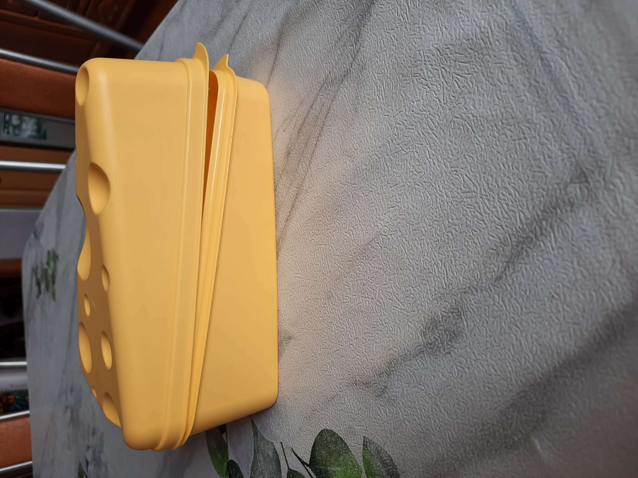 Фотография покупателя товара Контейнер для сыра RICCO, 19,8х×10,6×7,5 см, цвет жёлтый - Фото 1