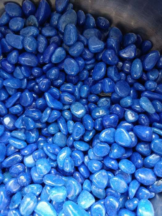 Фотография покупателя товара Грунт для аквариума (5-10 мм), синяя, 350 г