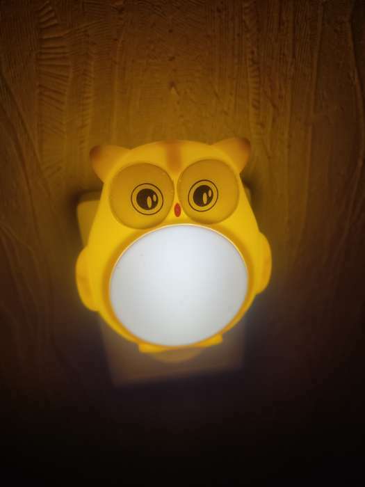 Фотография покупателя товара Ночник "Совенок" LED от сети МИКС 4,5х8х8,5 см RISALUX - Фото 1