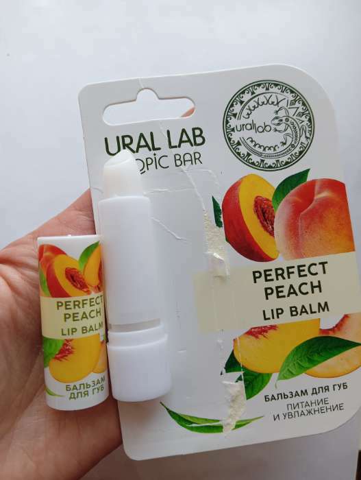 Фотография покупателя товара Бальзам для губ, аромат персик, TROPIC BAR by URAL LAB - Фото 14