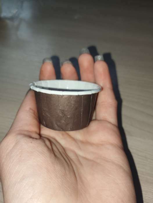 Фотография покупателя товара Форма для выпечки "Маффин", коричневый, 3,8 х 3 см - Фото 1