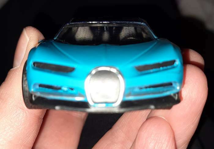 Фотография покупателя товара Машина металлическая «Купе», инерционная, масштаб 1:43, цвет синий - Фото 4