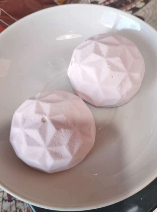 Фотография покупателя товара Форма для выпечки Доляна «Кристалл», силикон, 8 ячеек, 29×17×2.2 см, d=5.5 см, цвет коричневый - Фото 2