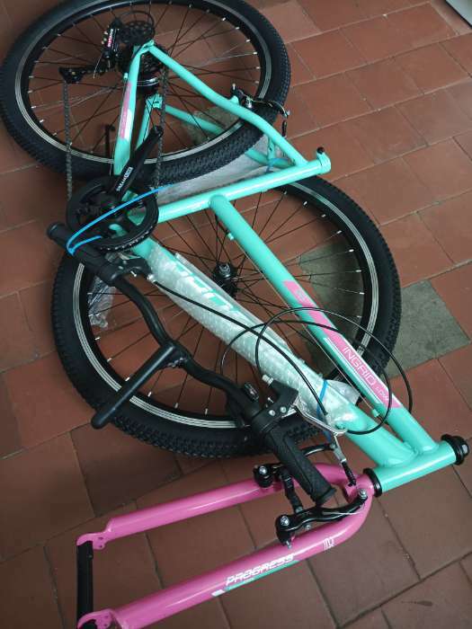 Фотография покупателя товара Велосипед 26" PROGRESS Ingrid Low RUS, цвет фисташковый, р. 15" - Фото 1