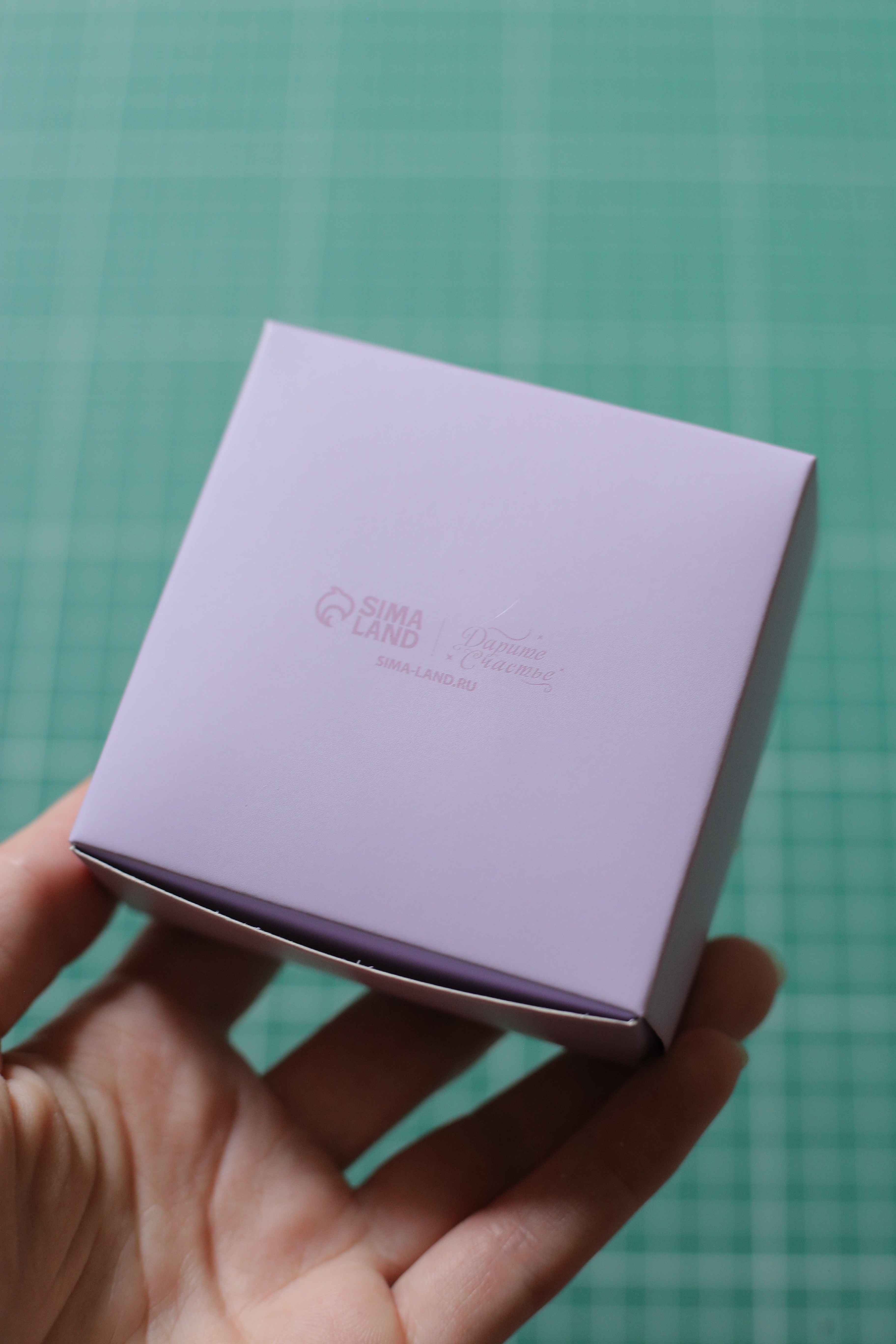 Фотография покупателя товара Коробка подарочная под бижутерию двухсторонняя, упаковка, «Красная», 7.5×7.5×3 см - Фото 11