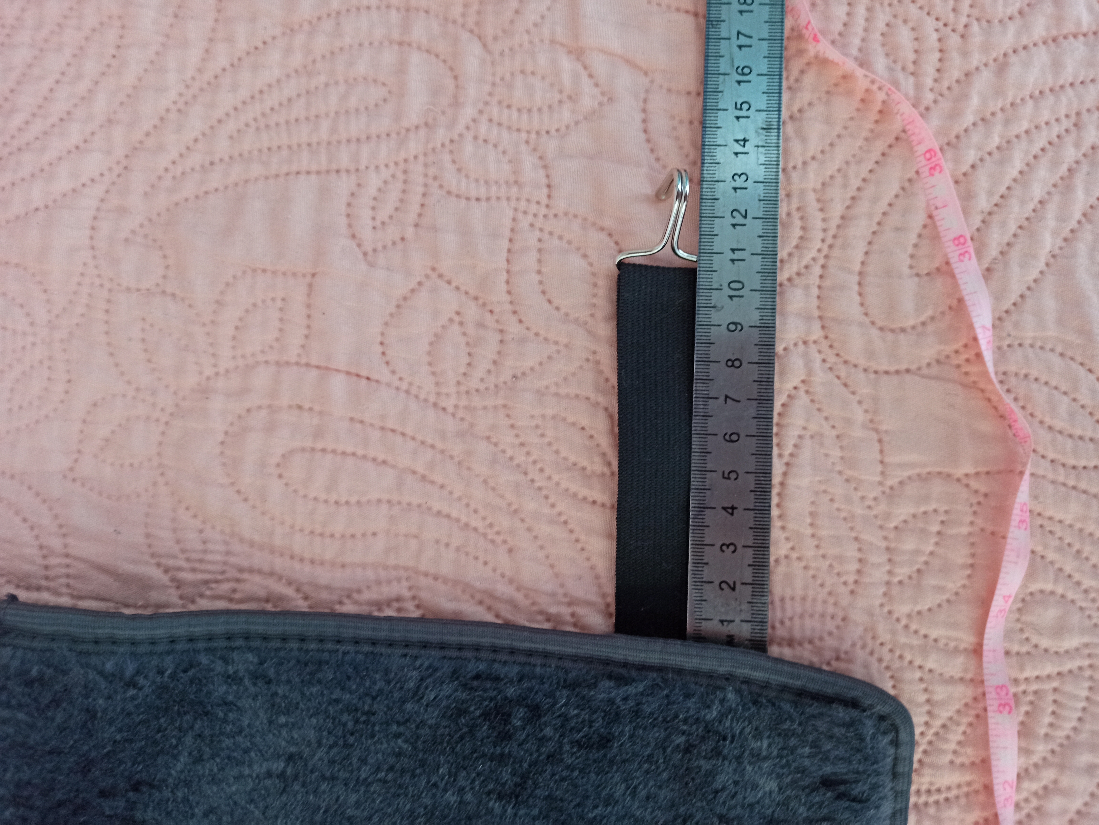 Фотография покупателя товара Накидка на переднее сиденье, натуральная шерсть, короткий ворс, серый