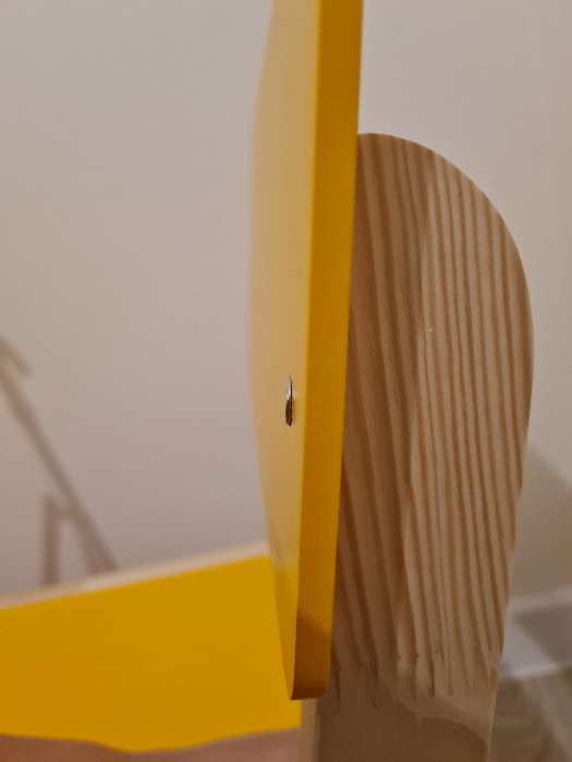 Фотография покупателя товара Стул детский регулируемый (Р), цвет жёлтый лак