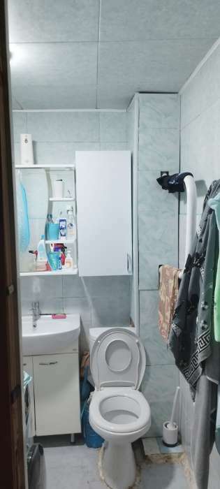 Фотография покупателя товара Шкаф навесной для ванной комнаты  "Омега 35", 35 х 76,8 х 24 см - Фото 2