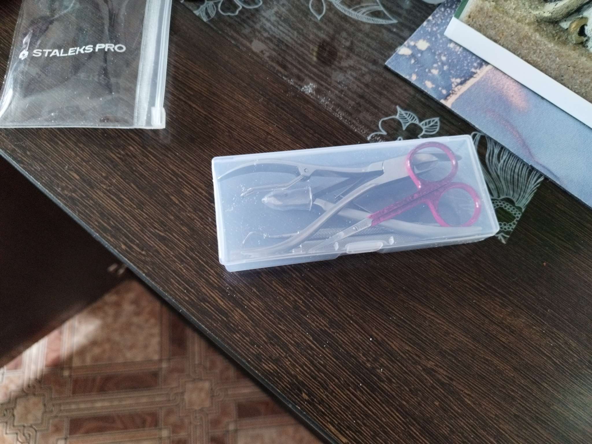 Фотография покупателя товара Бокс для хранения мелочей, 14×6×2 см, прозрачный - Фото 4